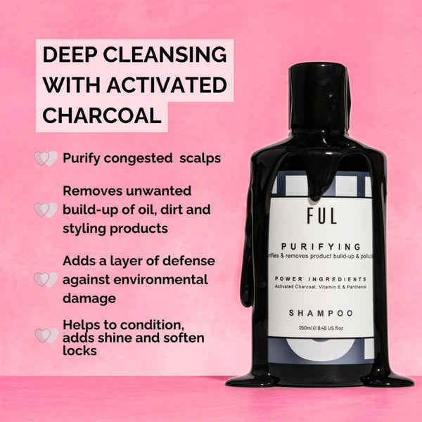 FUL Charcoal Purifying Shampoo 250ml