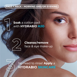Bioderma Hydrabio H2O Micellar Water Moisturising Cleansing Make Up Remover for Dehydrated Skin