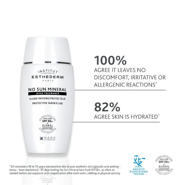 Institut Esthederm No Sun 100% mineral filters SPF50+ sun cream 50ml