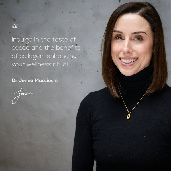 Ancient + Brave Cacao + Collagen Supplements Tub