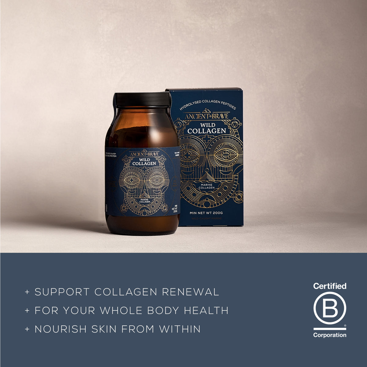 Ancient + Brave Wild Collagen Supplements