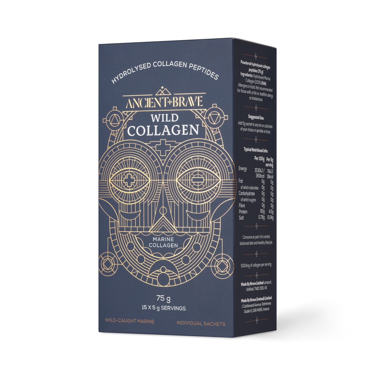 Ancient + Brave Wild Collagen Supplements Sachets
