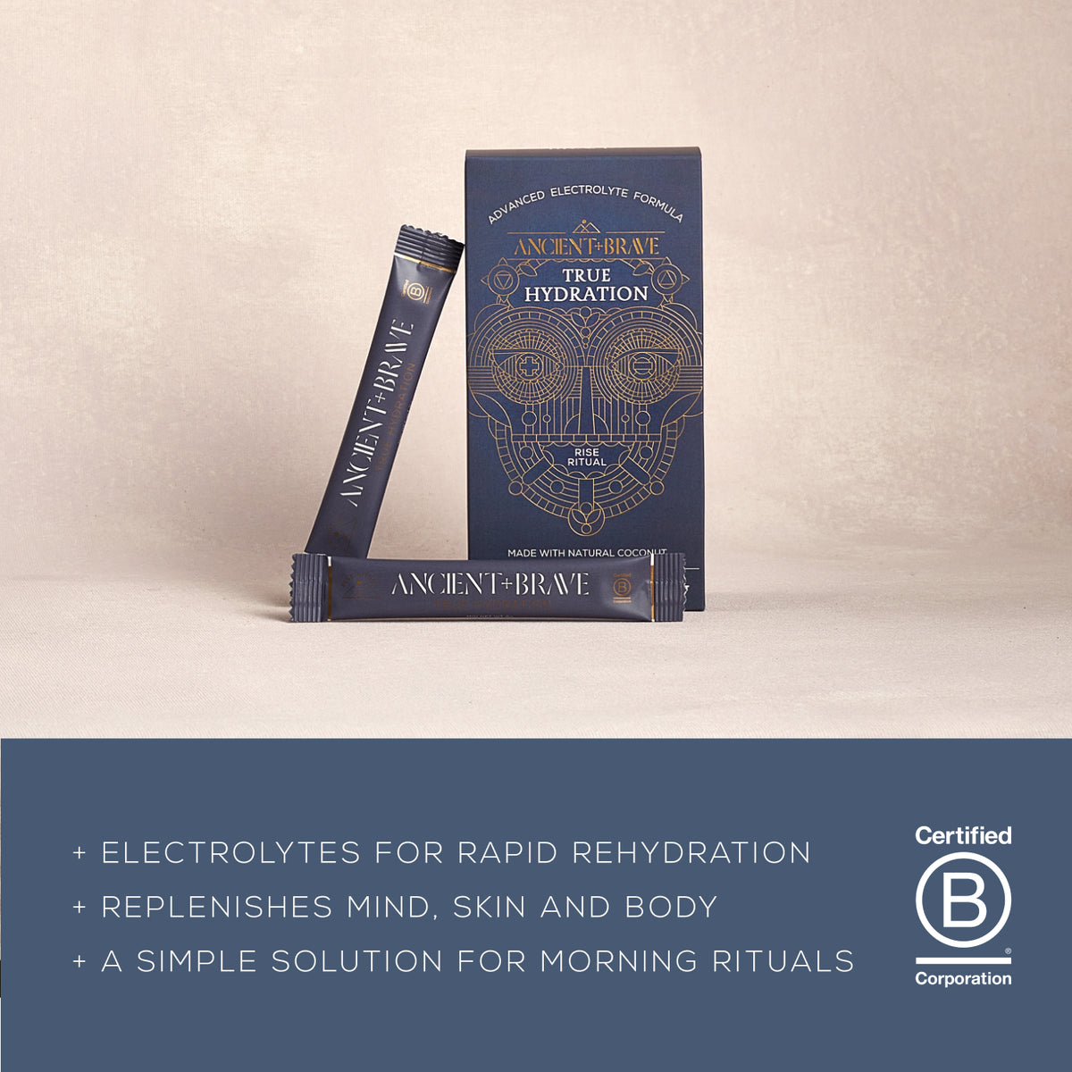 Ancient + Brave True Hydration Supplement Sachets