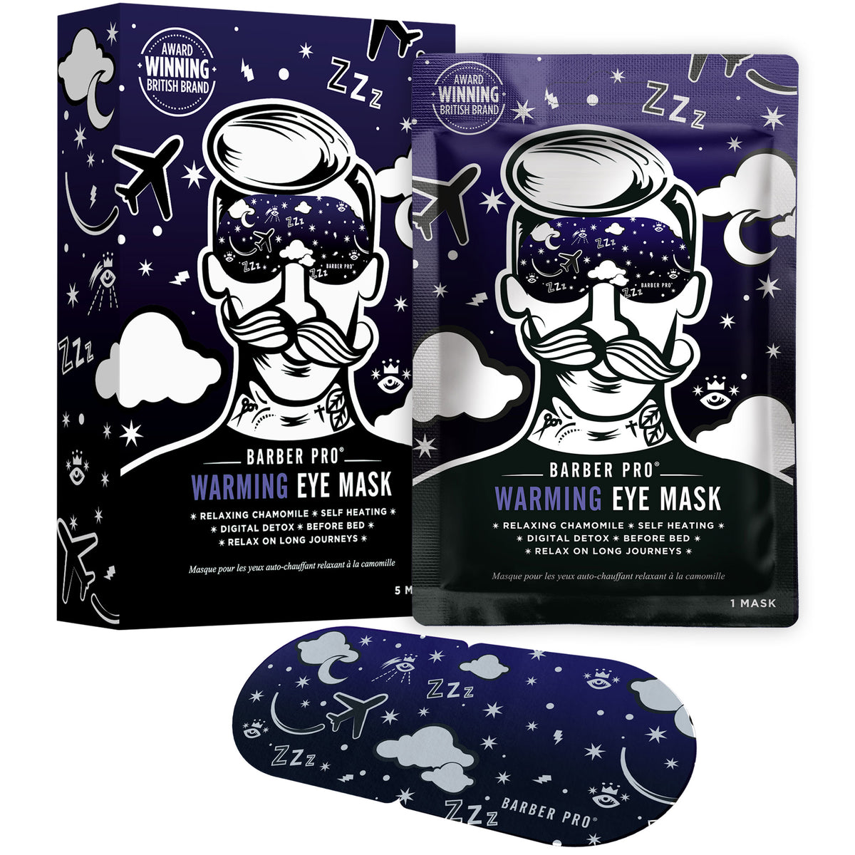 BARBER PRO Warming Eye Masks (Box of 5)
