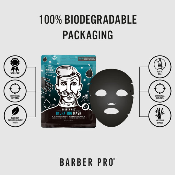 BARBER PRO Hydrating Face Sheet Mask