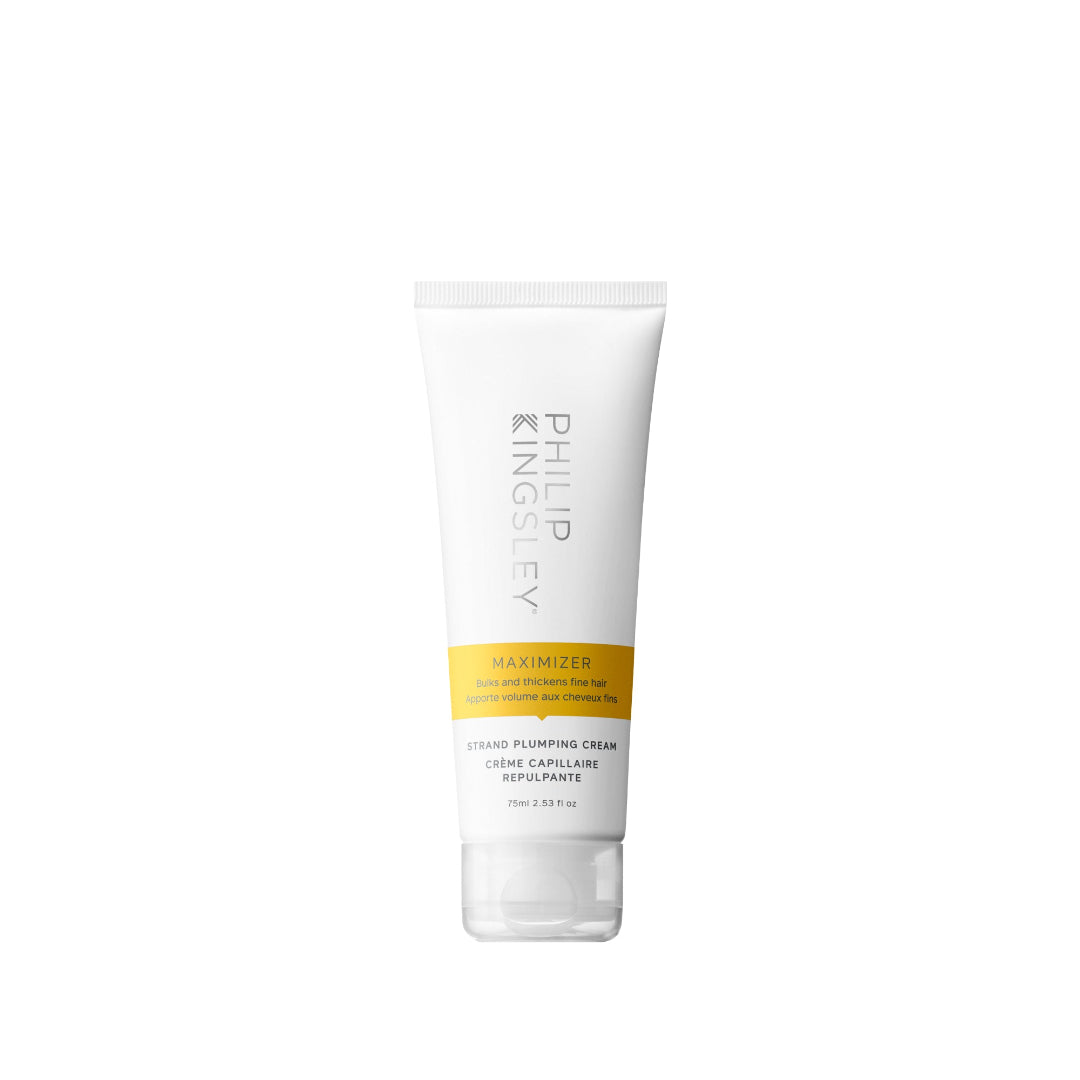 Tube of Philip Kingsley Maximizer on a white background