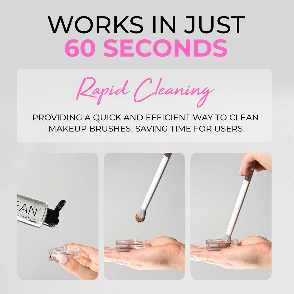 ISOCLEAN Makeup Brush Cleaner With Pour Top 275ml