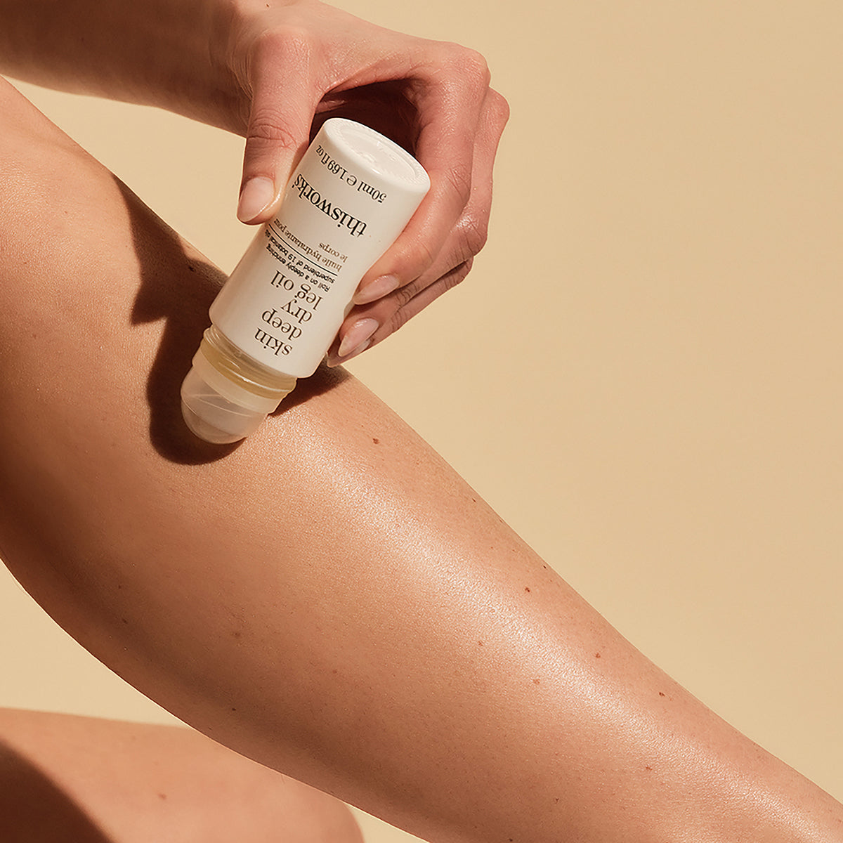 This Works Skin Deep Dry Leg Oil 50ml Roller