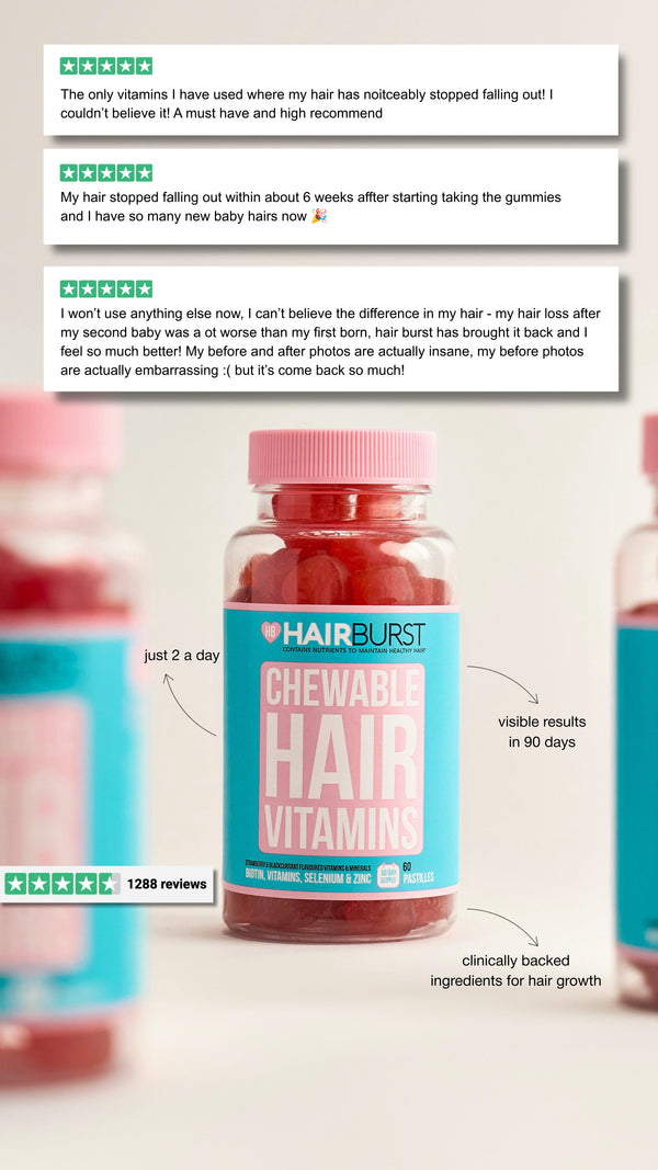 Freebie: Hairburst Chewable Hair Vitamins - 1 month supply