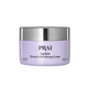 Purple jar of PRAI Ageless Throat & Decolletage Crème with silver lid on a white background