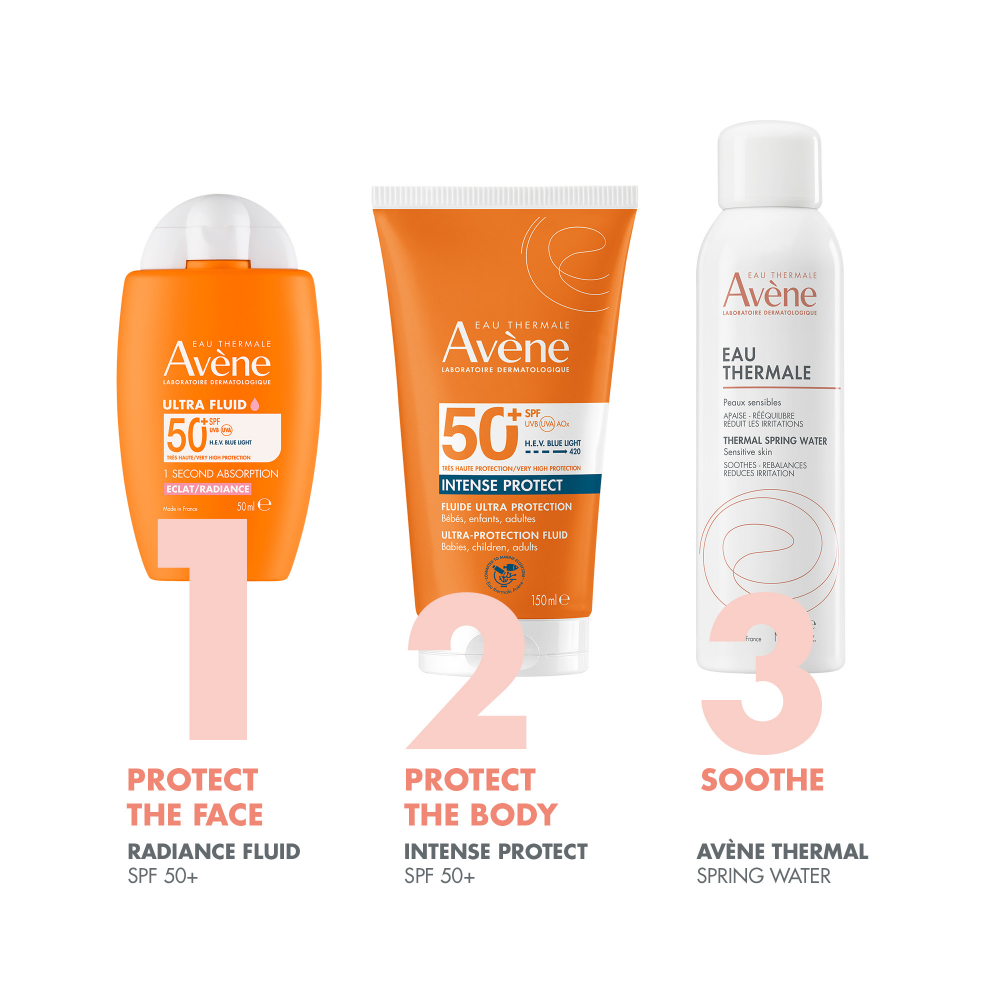 Avène Ultra Fluid Radiance SPF50+ for All Skin Types
