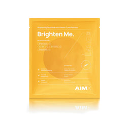 AimX Sheet mask with vitamin C "Brighten Me" 25ml