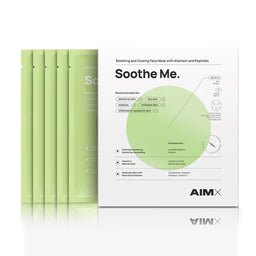 AimX Soothing sheet mask with peptides "Soothe Me" 5 sheets x 25ml