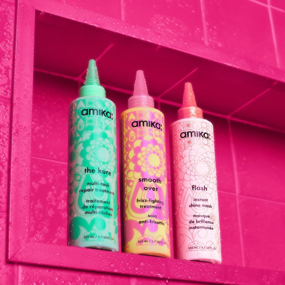 Amika Smooth Over Frizz-Fighting Treatment 200ml