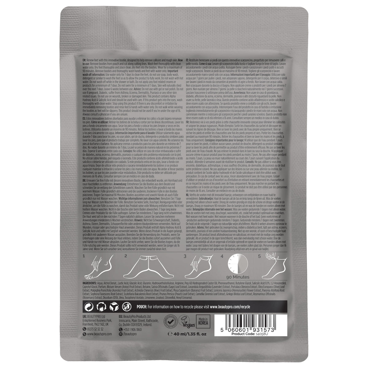BEAUTYPRO Foot & Callus Peel