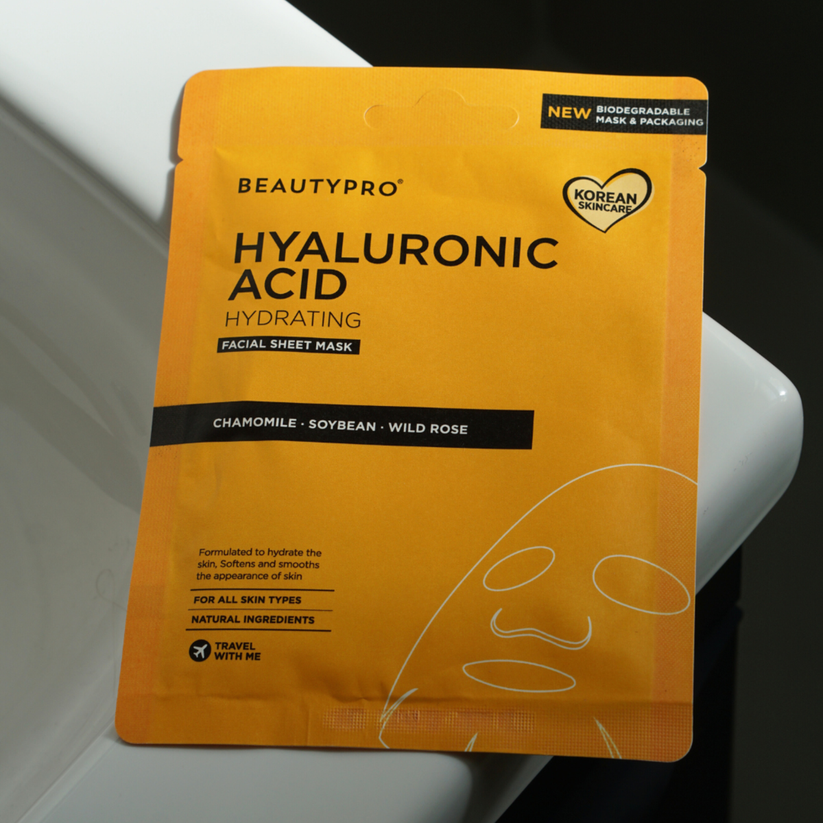 BEAUTYPRO HYALURONIC ACID Hydrating Sheet Mask