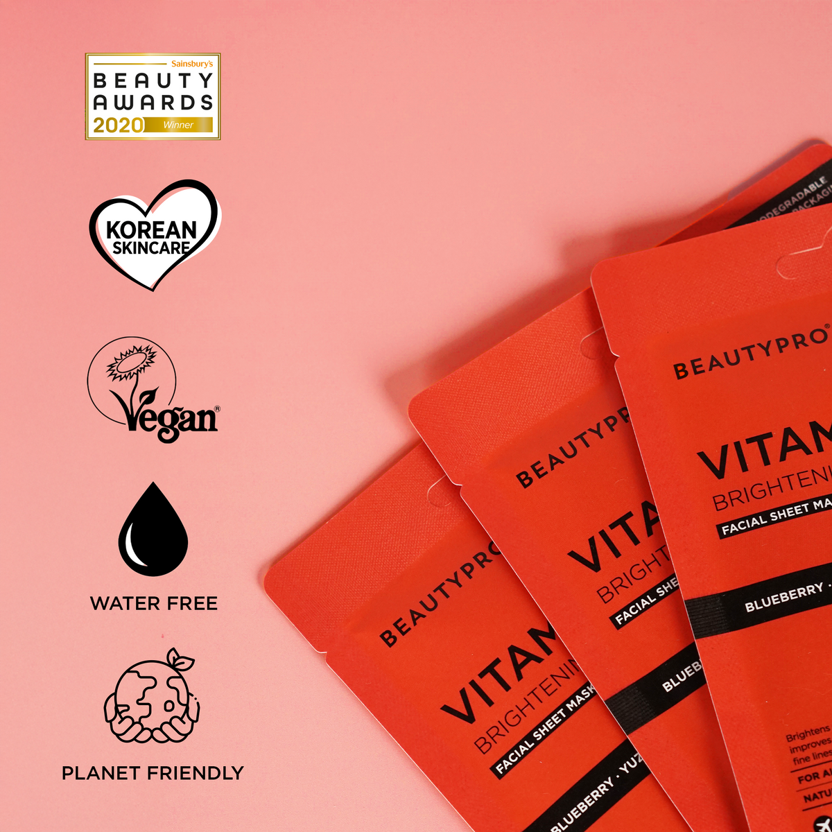 BEAUTYPRO VITAMIN C Brightening Sheet Mask