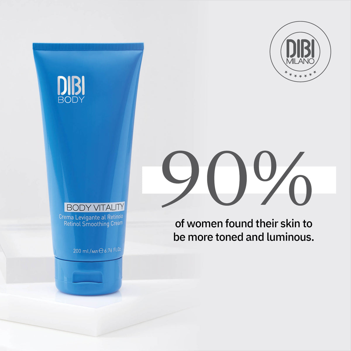 DIBI Milano Body Vitality Retinol Smoothing Cream 200ml