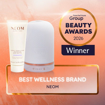 NEOM winner of best wellness product, Face the Future Beauty Awards 2026 