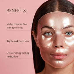 MZ SKIN Bio-Placenta Peptide Reviving Hydrogel Face Mask Sachet (5 Pack)