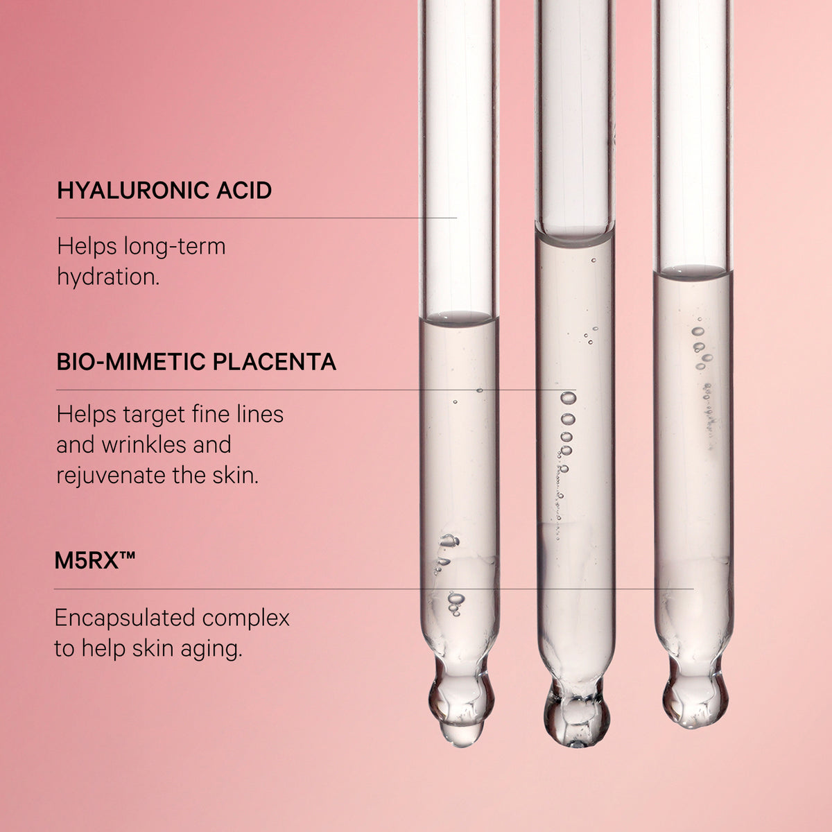 MZ SKIN Bio-Placenta Hyaluronic Acid Serum 30ml