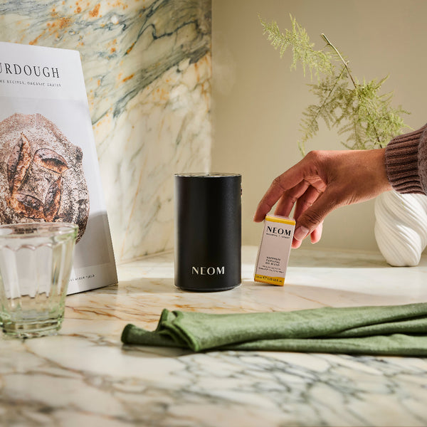 NEOM Wellbeing Pod Mini+ Waterless Essential Oil Diffuser - Black