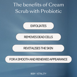 DIBI Milano Body Vitality Cream Scrub with Probiotic 200ml