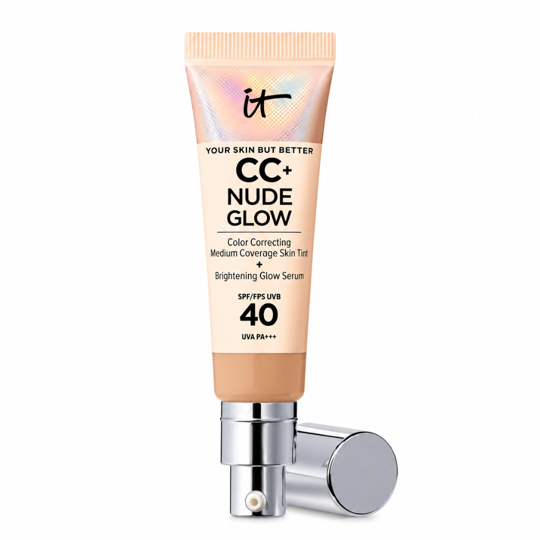 iT Cosmetics Your Skin But Better CC+ Nude Glow with SPF 40 32ml Medium