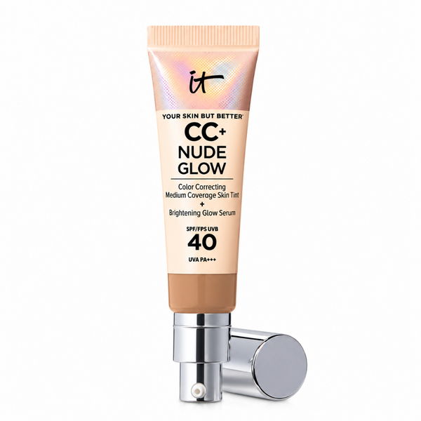 iT Cosmetics Your Skin But Better CC+ Nude Glow with SPF 40 32ml Neutral Medium