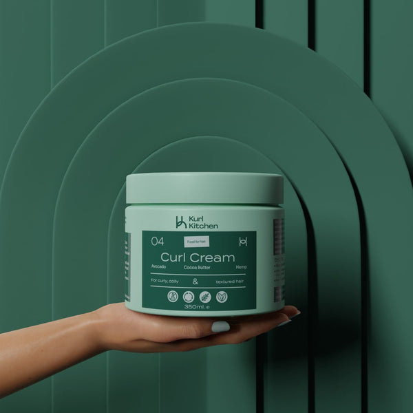 Kurl Kitchen Avocado and Hemp Curl Cream 350ml