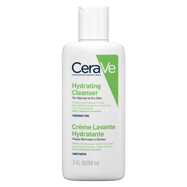 CeraVe Hydrating Cleanser for Normal to Dry Skin Travel Size 88ml