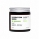 A dark amber glass jar of ScandiNatural Bioblabs Hydration Mask with a silver metal lid and a white label, set against a plain white background.