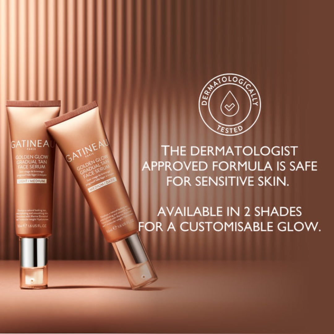 Gatineau Golden Glow Gradual Tan Face Serum Medium/Dark 10ml