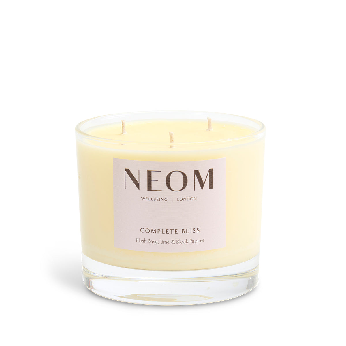 NEOM Complete Bliss Scented Candle (3 Wicks)