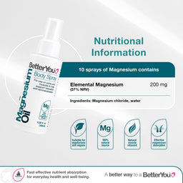 BetterYou Magnesium Oil Body Spray 100ml