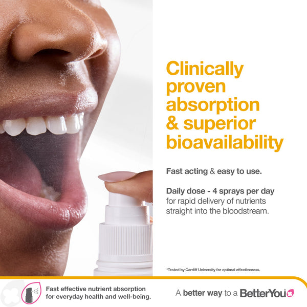 BetterYou Vitamin B12 Oral Spray 25ml