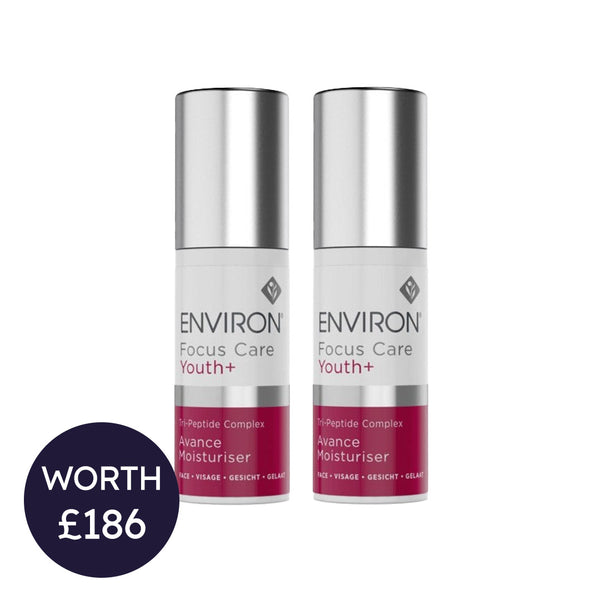 Environ Focus Care Youth+ Tri-Peptide Complex Avance Moisturiser Twin Set