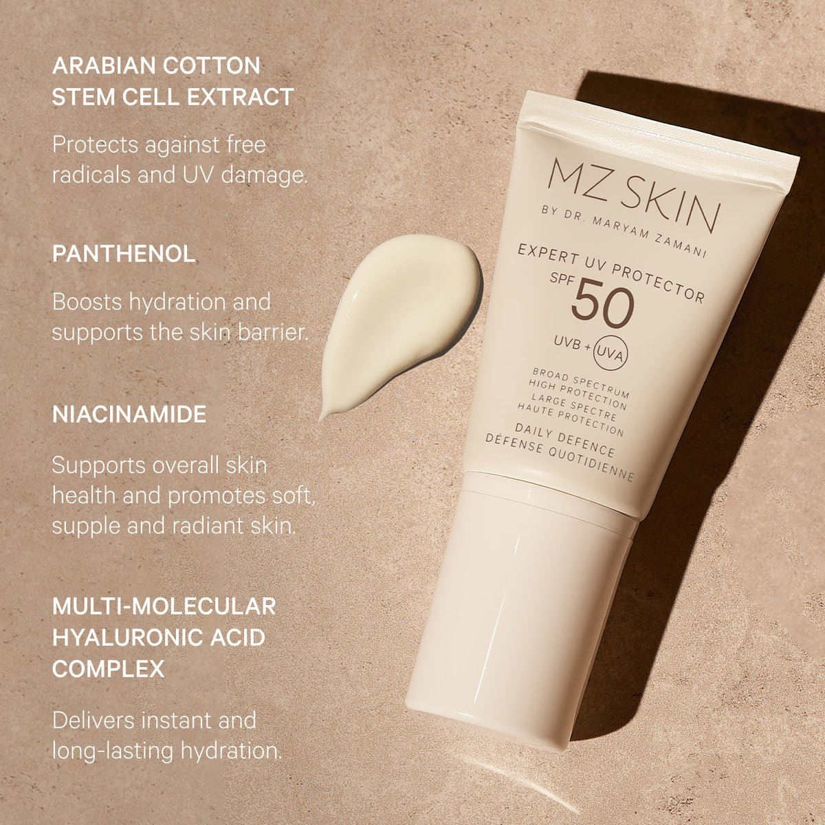 MZ SKIN Expert UV Sun Protector SPF50