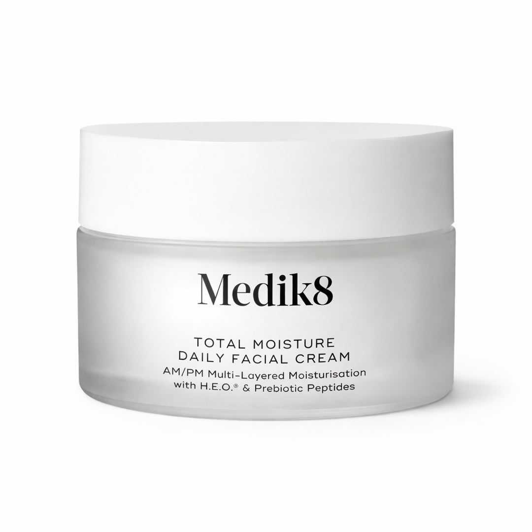 Medik8 Total Moisture Daily Facial Cream jar on a white background