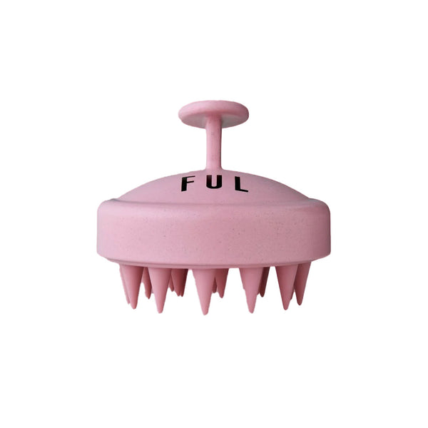 FUL Scalp Massager Shampoo Brush - Pink