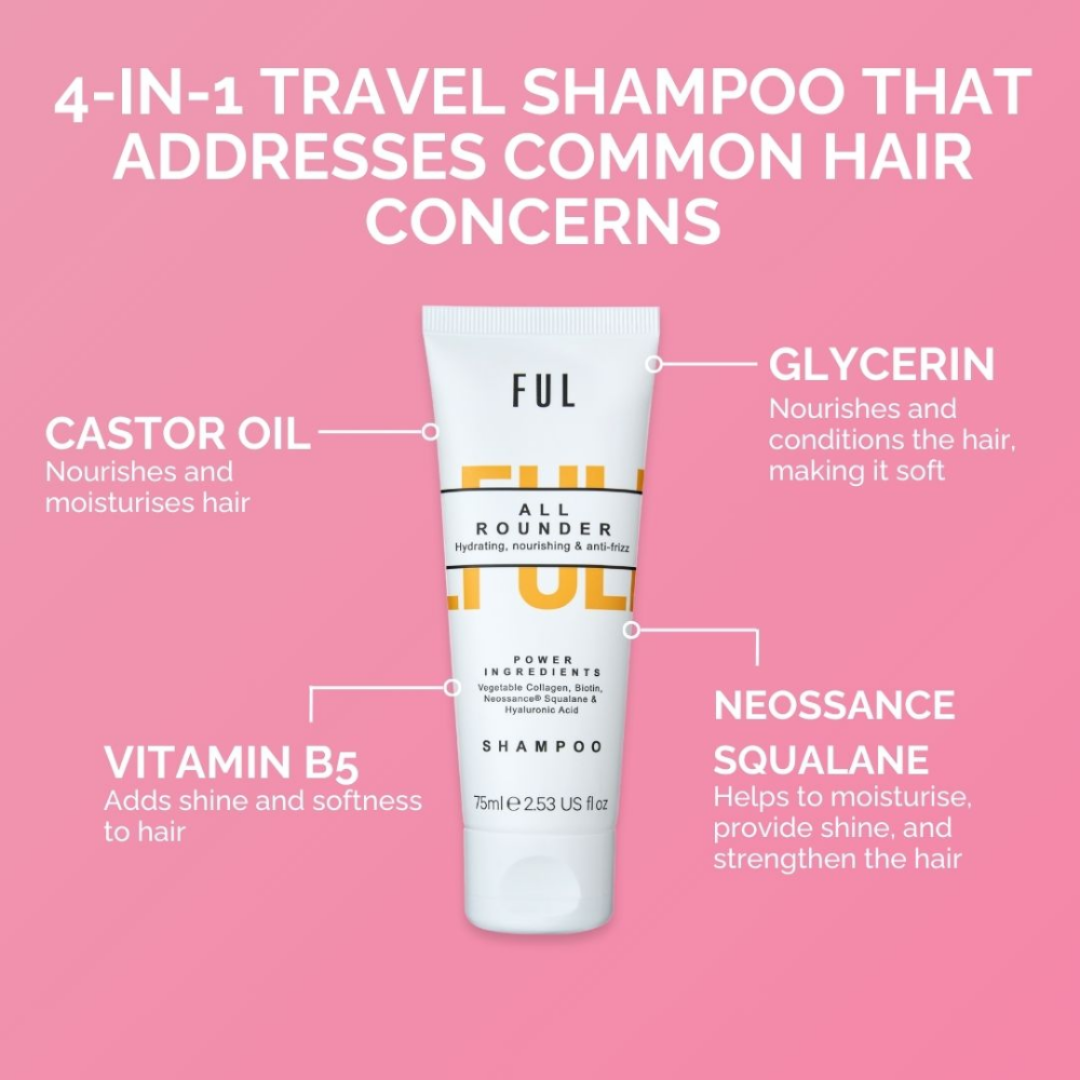 FUL All Rounder Shampoo Travel Size 75ml