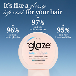 Glaze Supergloss Clear Conditioning Hair Gloss Sheer Glow 190ml