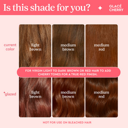Glaze Supergloss Color Conditioning Hair Gloss Glace Cherry For Instant Shine 190ml