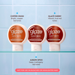 Glaze Supergloss Color Conditioning Hair Gloss Glace Cherry For Instant Shine 190ml