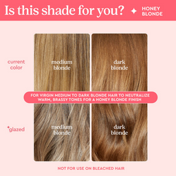 Glaze Supergloss Color Conditioning Hair Gloss Honey Blonde For Instant Shine 190ml