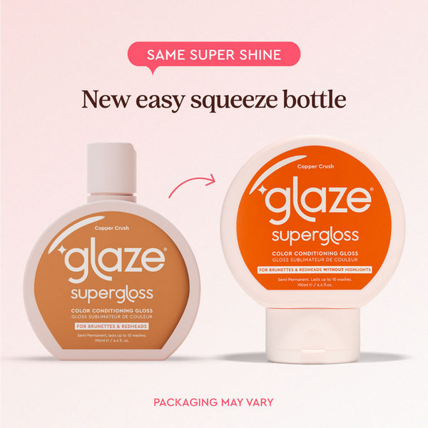 Glaze Supergloss Color Conditioning Hair Gloss Copper Crush For Instant Shine 190ml