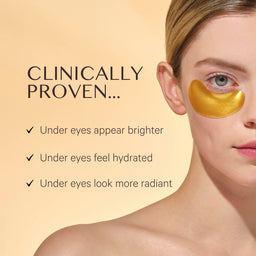 MZ SKIN Hydra-Bright Gold Eye Mask 5 x Masks
