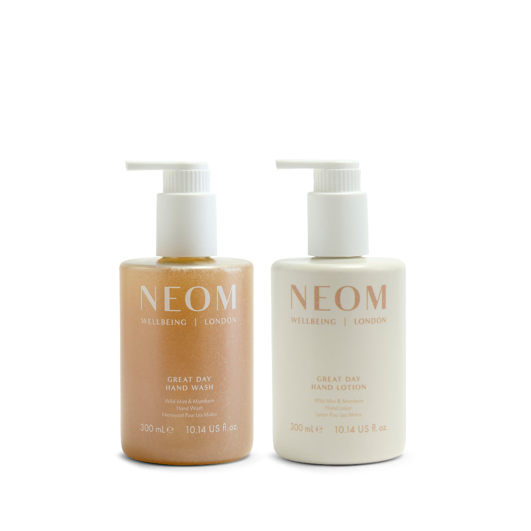 NEOM Great Day Hand Wash & Lotion Duo