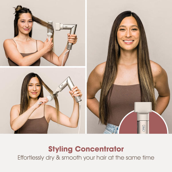 Shark Beauty FlexStyle 4-in-1 Air Styler & Hair Dryer for Straight/Wavy Hair