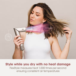 Shark Beauty Shark FlexStyle 5-in-1 Air Styler & Hair Dryer with Storage Case - Stone